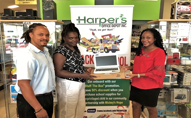 SKNVibes | Harper's Office Depot Back to School 2018 promotion winners